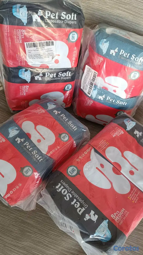 animales y mascotas - Pañales desechables para perros para mascotas, est 6