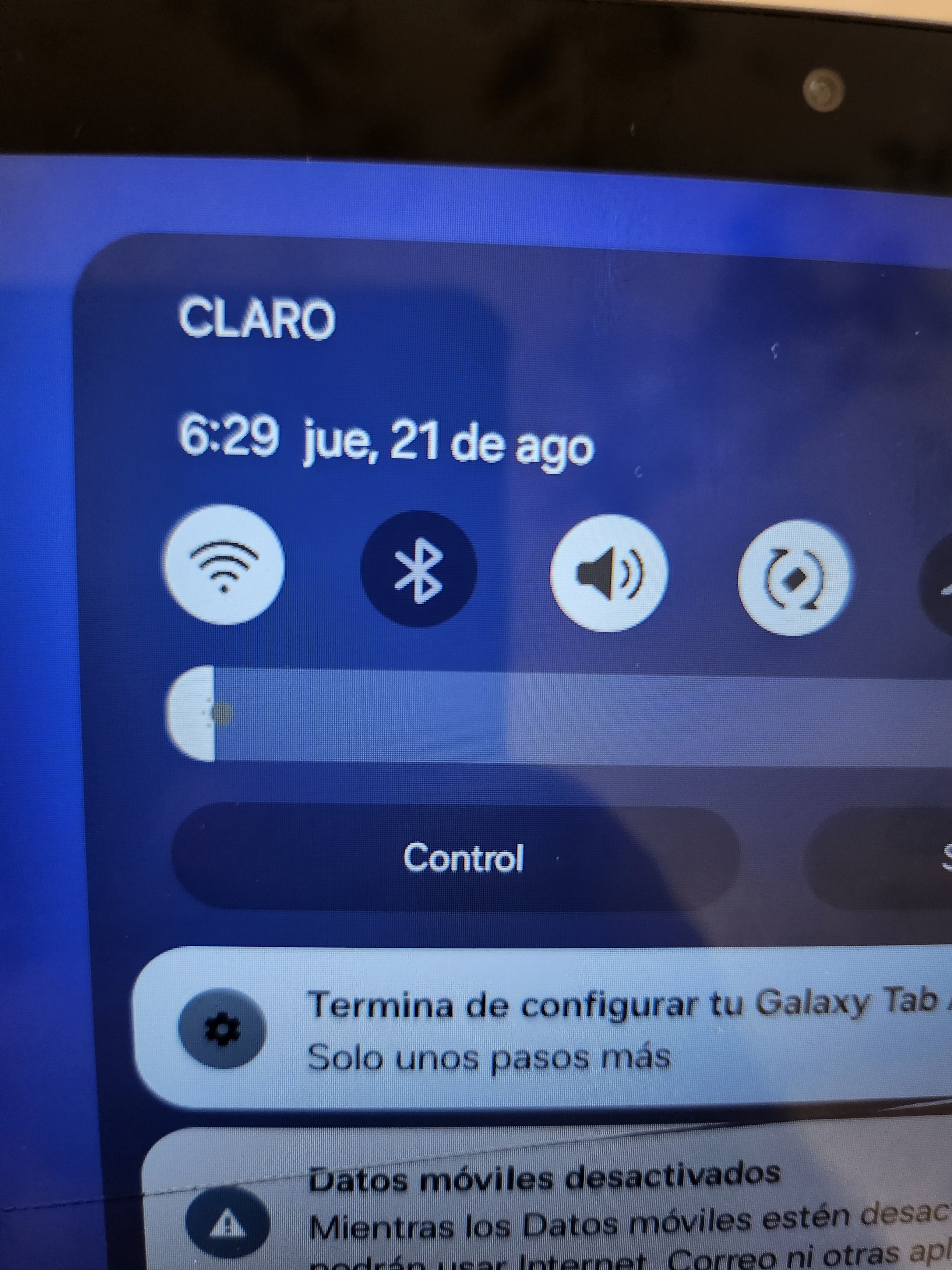 celulares y tabletas - samsung galaxy tab A7 lite desbloqueada coje todos los chips con android 14 3