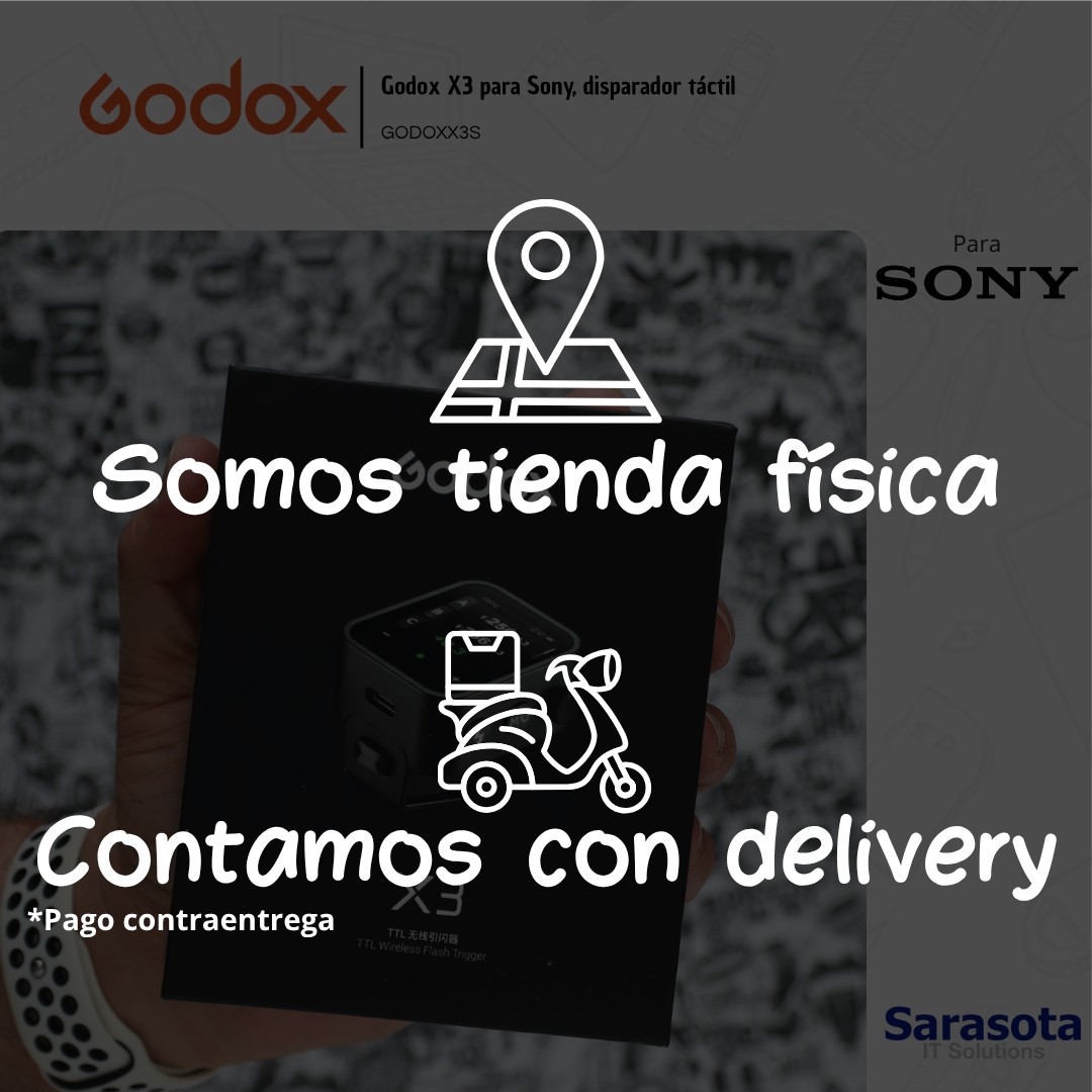accesorios para electronica - Godox Disparador X3 para Sony Garantía 1 año 3