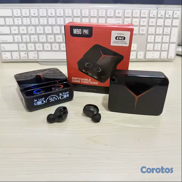 accesorios para electronica - Audífonos Inalámbricos Gaming M90 Bluetooth 2