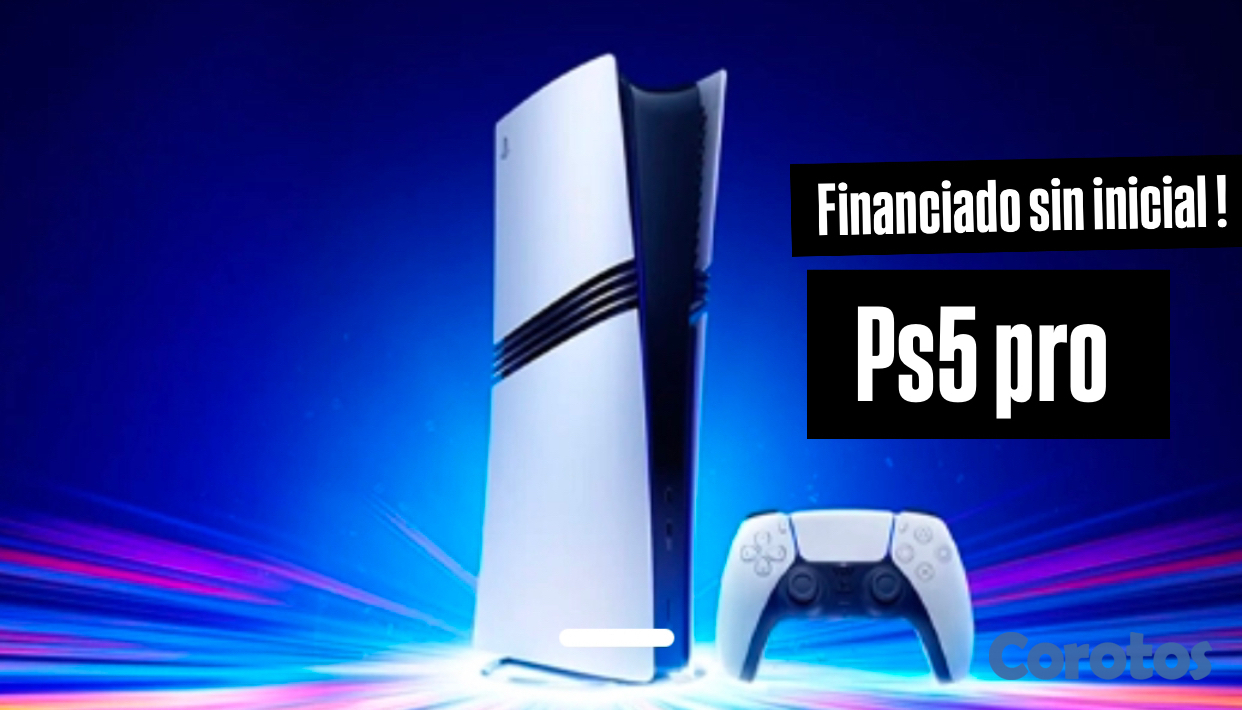 consolas y videojuegos - Ps5 pro Financiado sin inicial 
