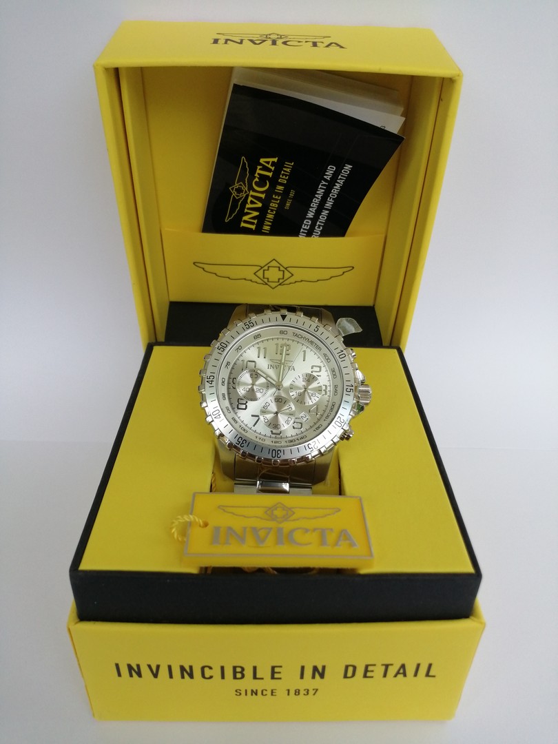 joyas, relojes y accesorios - Reloj Invicta 6620 Pro Diver Collection plata con cronógrafo, para hombre 2