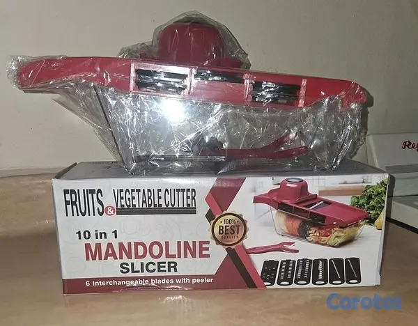 electrodomesticos - Cortador frutas, viveres y verduras multifuncional 4