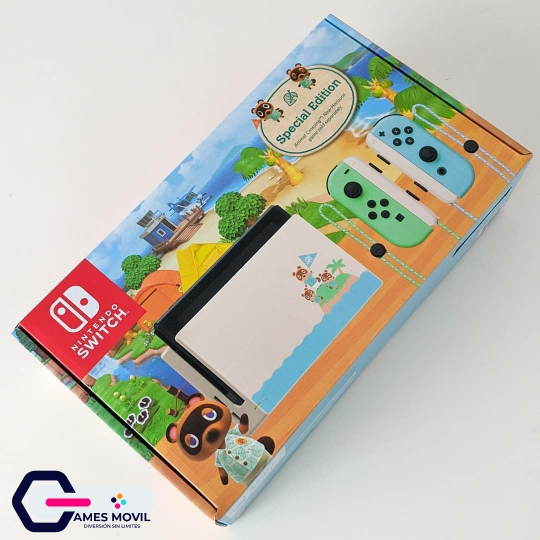 consolas y videojuegos - Nintendo SWITCH version Avanzada (Animal Crossing New Horizons) Edición