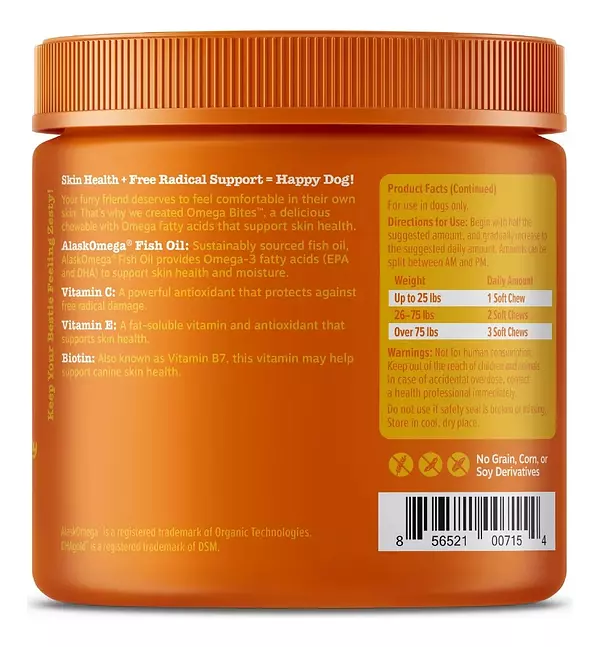 Salud y Equipamiento Médico - Zesty Paws Omega Bites Dogs 3