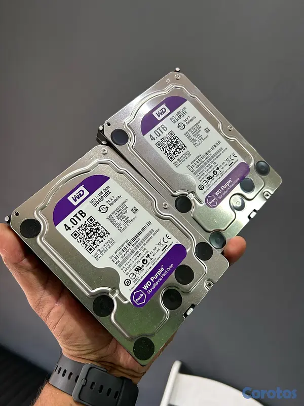 celulares y tabletas - WD púrpura disco duro 4TB  2
