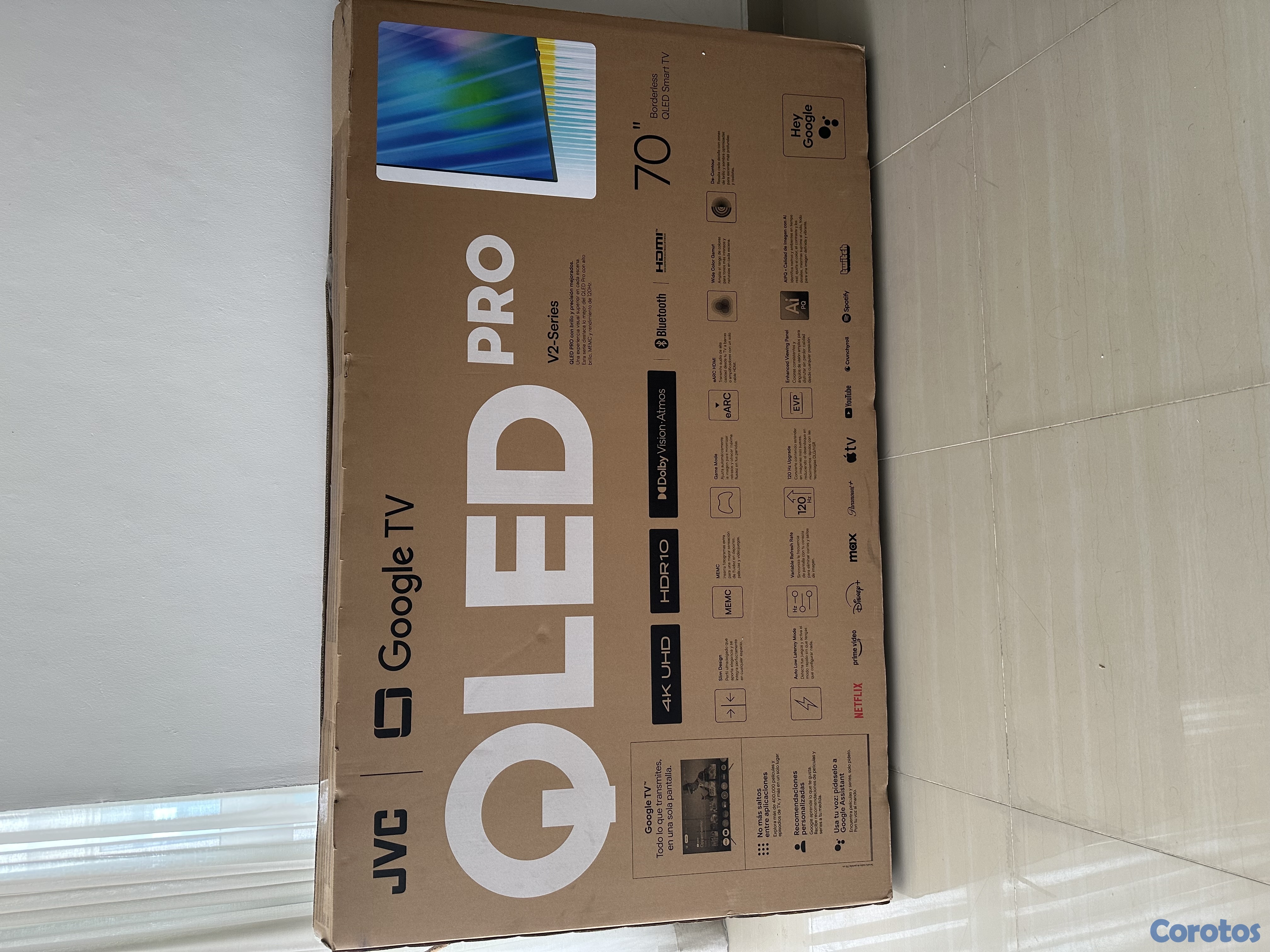 tv - TV JVC QLED PRO 70" | AndroidTV - 4K