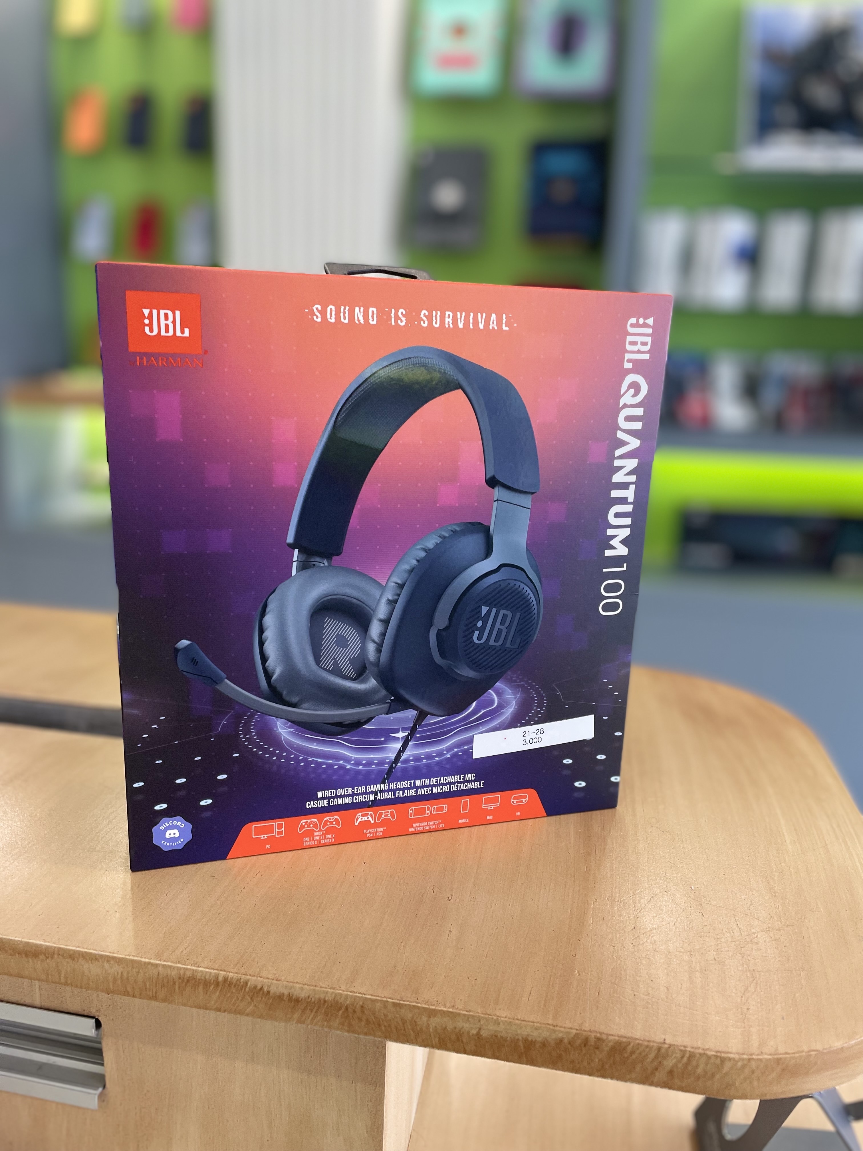 camaras y audio - AUDÍFONOS JBL QUANTUM100 4