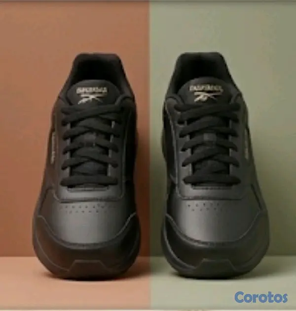 zapatos para hombre - Tenis negro Reebok elegantes #9 5
