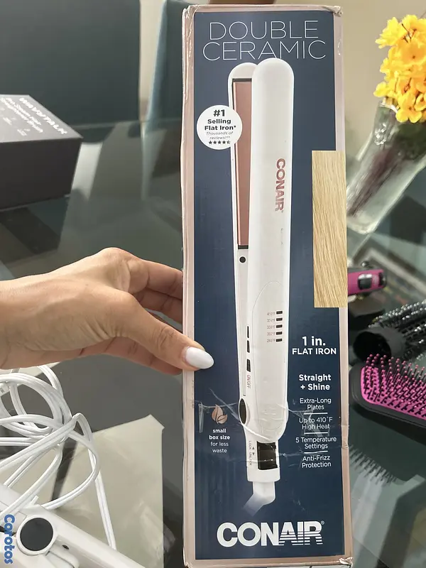 salud y belleza - Plancha Doble Ceramica CONAIR  4
