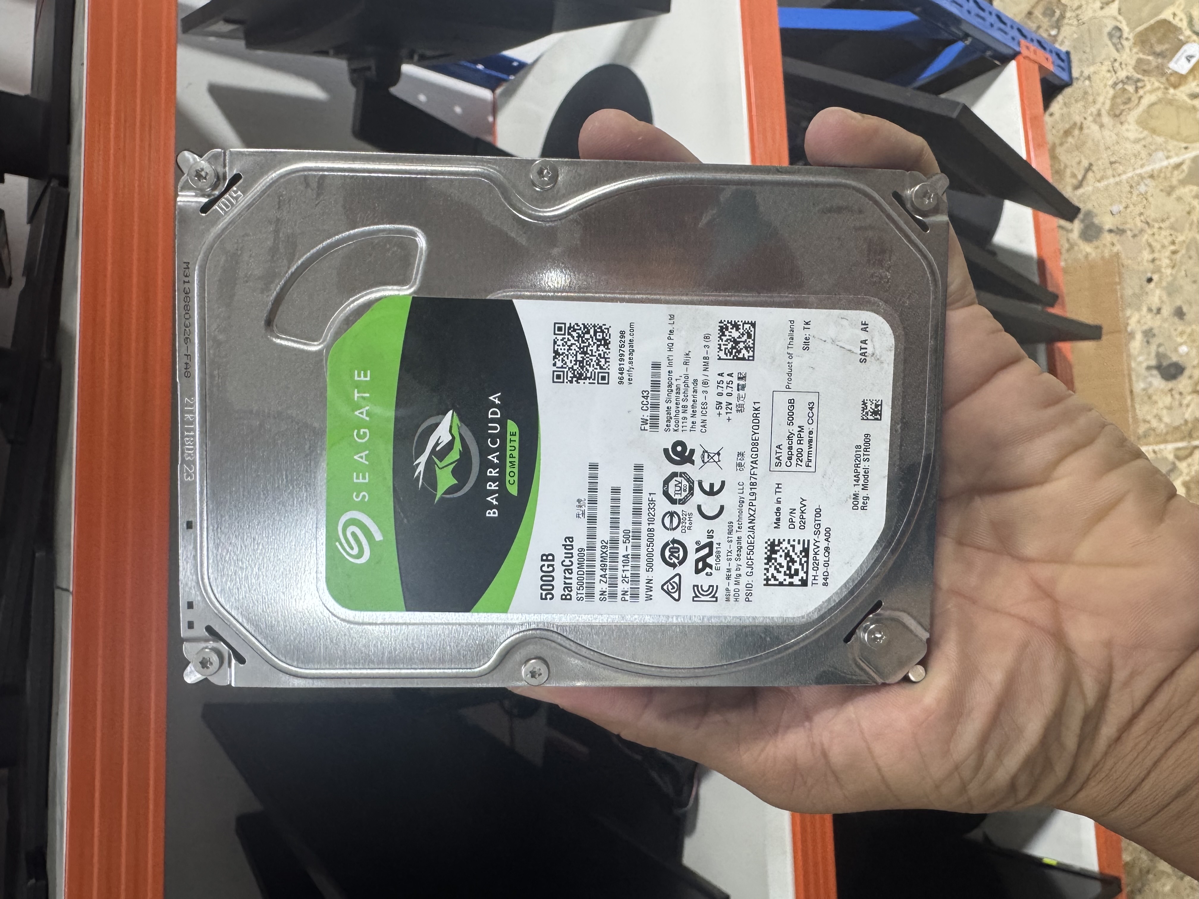 computadoras y laptops - 💾 Disco Duro Seagate Barracuda 500GB – Rendimiento y Confiabilidad 🔹 1