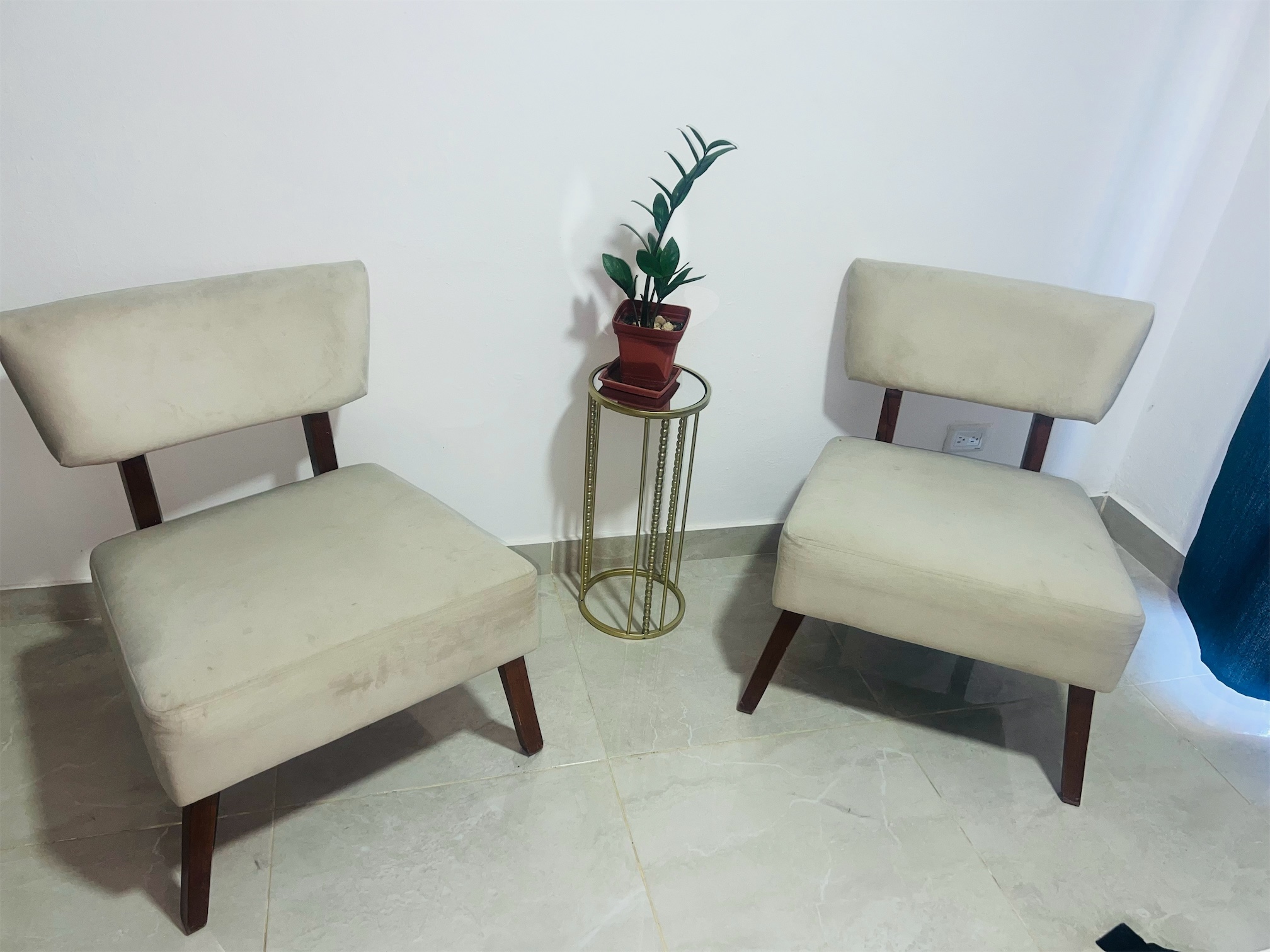muebles y colchones - Butacas de caoba, ideal para sala de estar, pasillo o recibidor  7