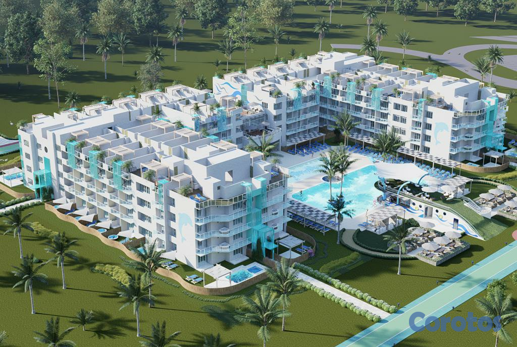 apartamentos - APARTAMENTOS EN PUNTA CANA EN COMPLEJO TEMATICO.  COL 2