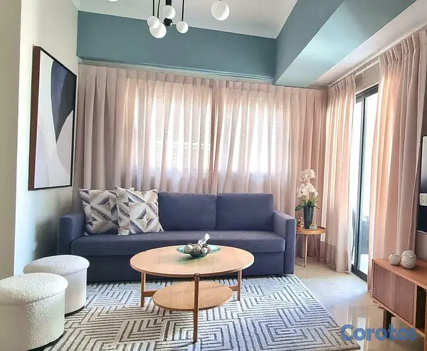 apartamentos - ALQUILER – APARTAMENTO COMPLETAMENTE AMUEBLADO EN  7