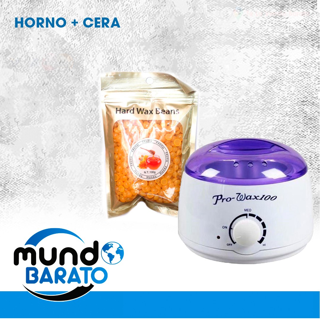 salud y belleza - Horno Para Cera + 3 Fundas Cera De Depilar Calentador 0