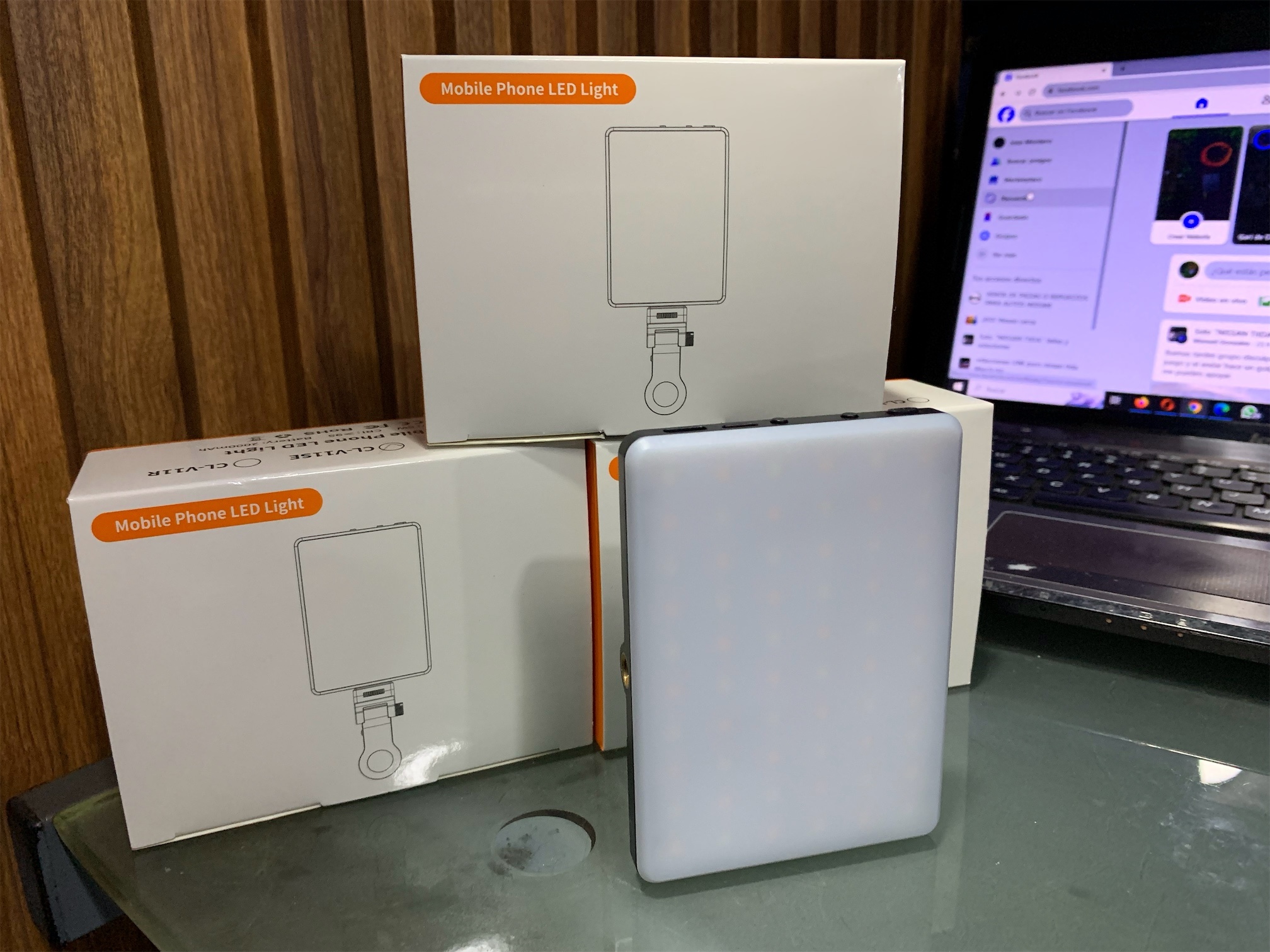 celulares y tabletas - luces LED para celulares  120LED recargable  5