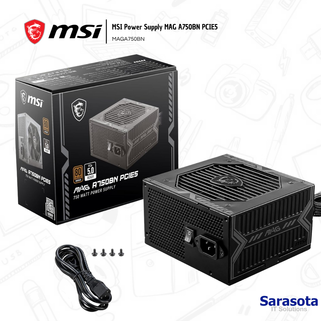 accesorios para electronica - MSI Power Supply MAG A750BN PCIE5 1