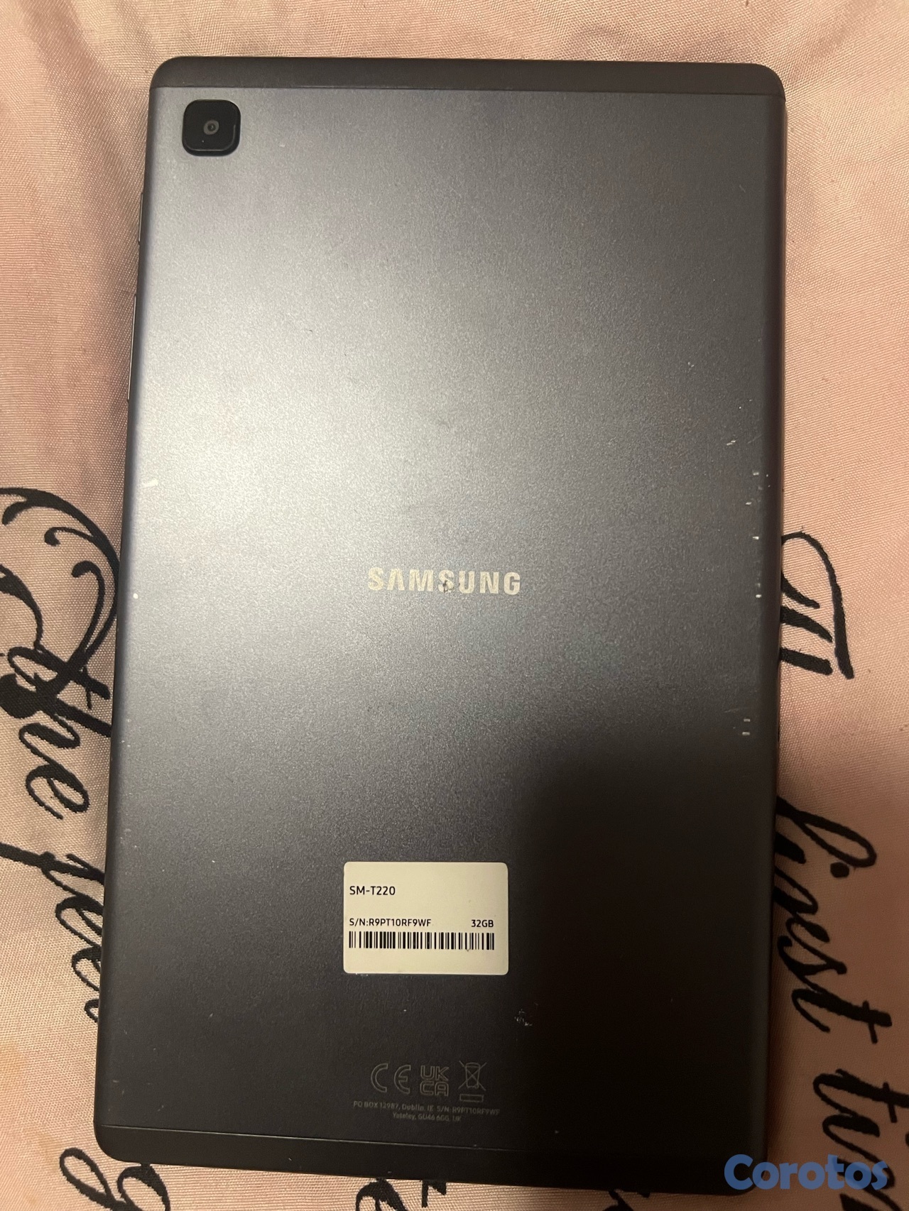 celulares y tabletas - tablet Samsung galaxy A7 lite  1