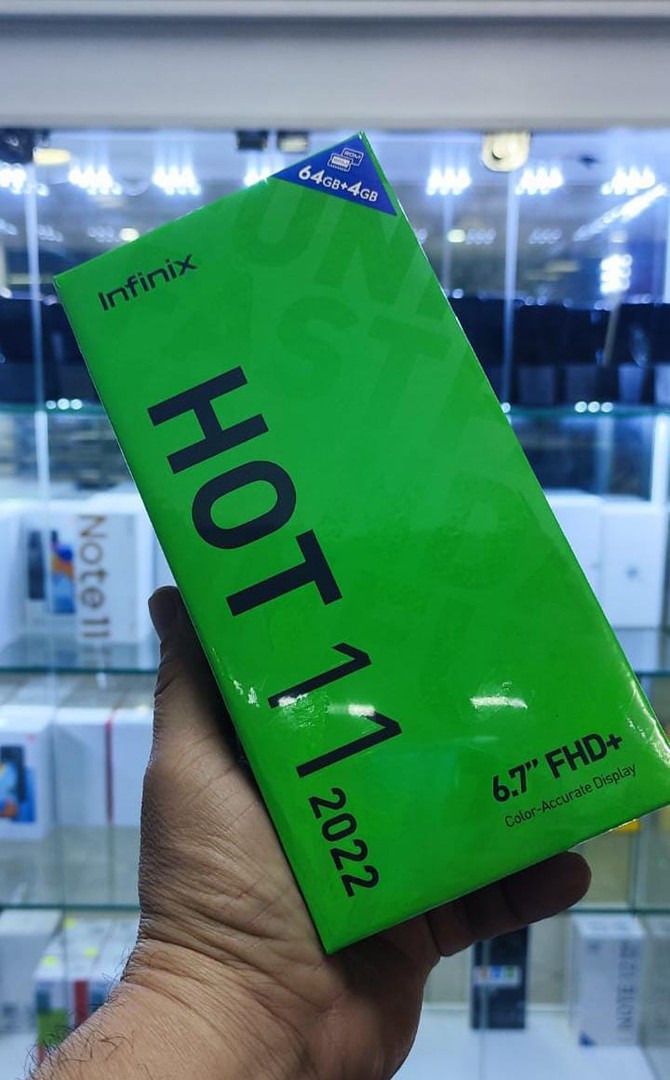 celulares y tabletas - Infinix HOT 11 64GB 4 Ram  