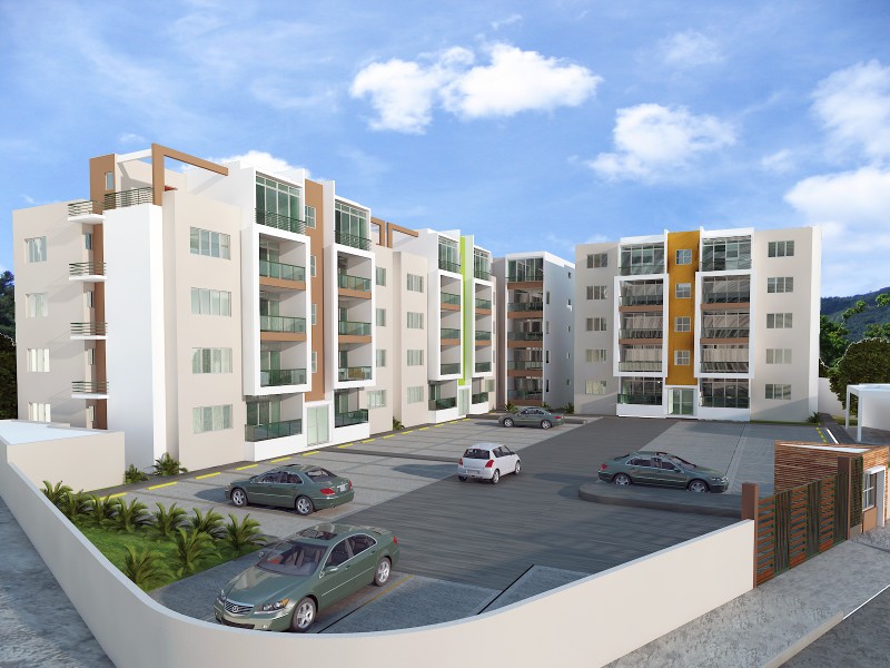 apartamentos - Proyecto de Apartamentos 3 Habitaciones en San Isidro