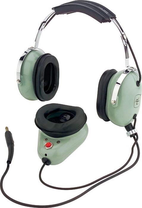 otros electronicos - Auriculares de soporte terrestre David Clark Aviation H3312 muff-micrófono🔥