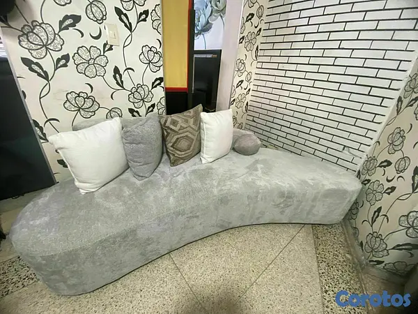 muebles y colchones - *SOFA MADISON*

SOFA MADISON
1 AÑO DE GARANTIA 
MODELO M-1-T-GL
COLOR GRIS 

 3