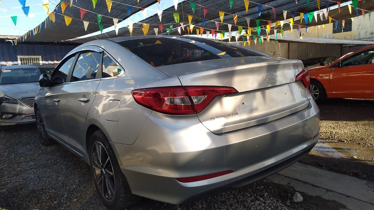 carros - HYUNDAI SONATA LF 2018 GRIS 5