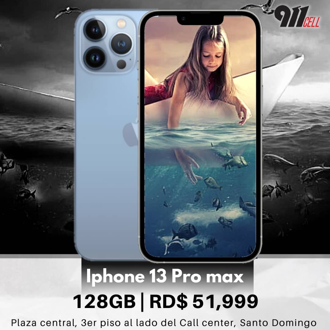 celulares y tabletas - IPhone 13 pro Max 256GB Factory 