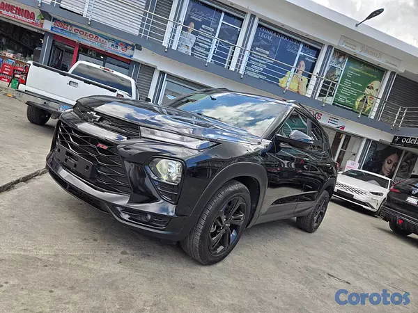 jeepetas y camionetas - CHEVROLET TRAILBLAZER 2022 NEGRO GASOLINA 3