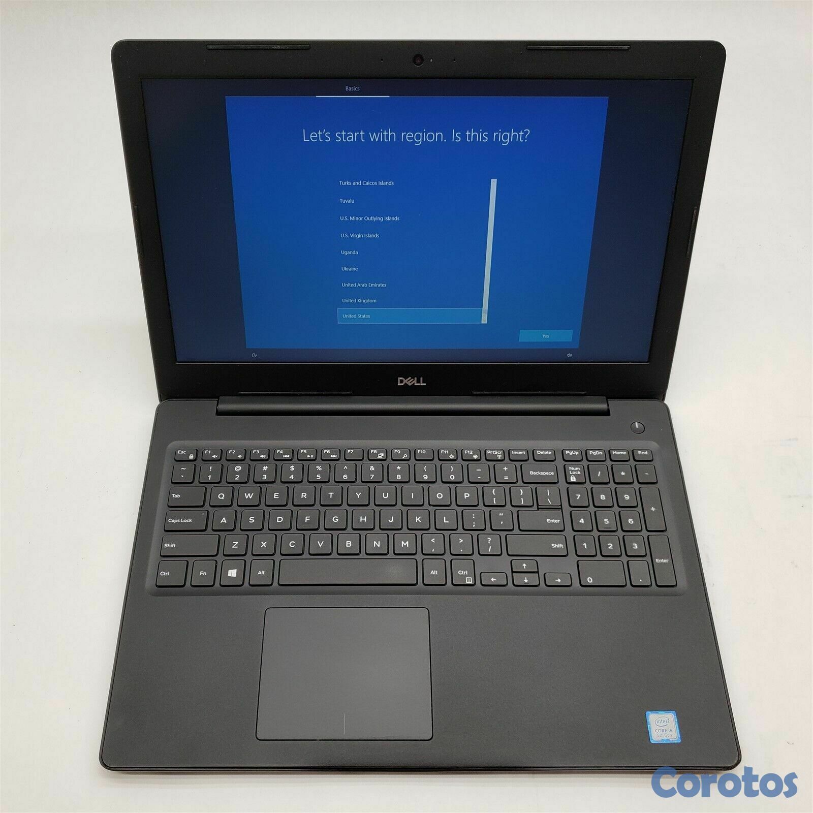 computadoras y laptops - laptop dell corei3 8g de ram ssd de 128g solido 1