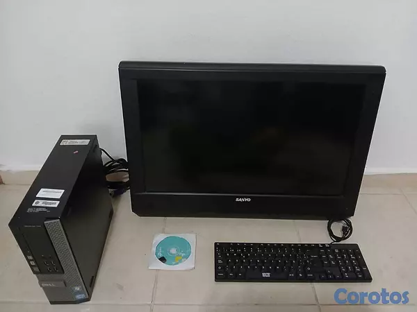 computadoras y laptops - VENDO CPU CON MONITOR, TECLADO Y ANTENA WIFI USA. 5