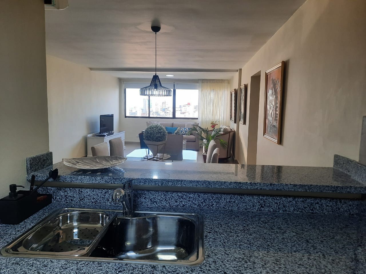 apartamentos - Alquiler Apartamento Ameublado de 2 Habitaciones, Naco, Santo Domingo 5