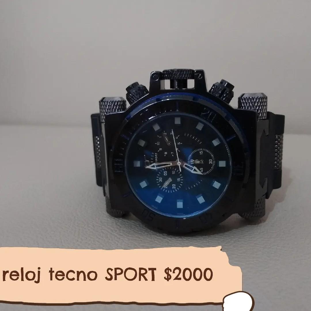 joyas, relojes y accesorios - vendo reloj tecno SPORT 

de buena calidad nuevo  1