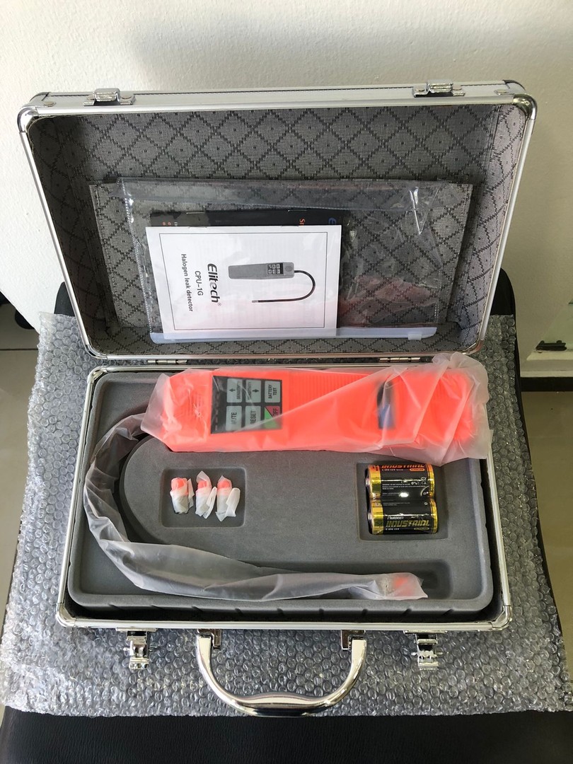 herramientas, jardines y exterior - Elitech Detector de fugas HVAC Probador de gas halógeno HVAC Refrigerante 5