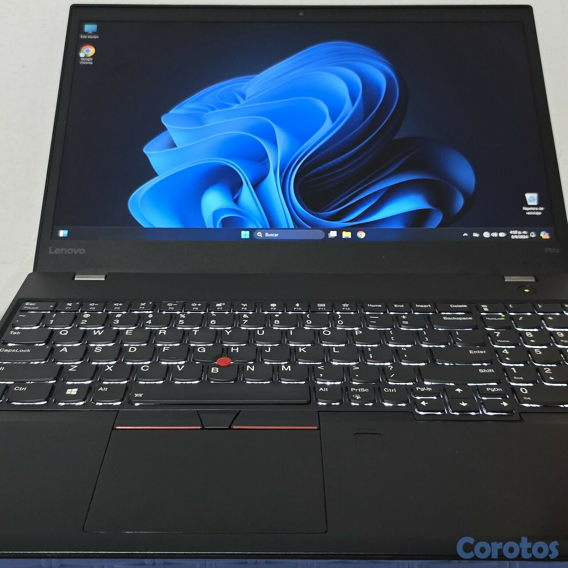 computadoras y laptops - lenovo slim p51s 17 Pulg Core i7 Ram 16gb ddr4 Disco sólido Nvidea 12gb 1