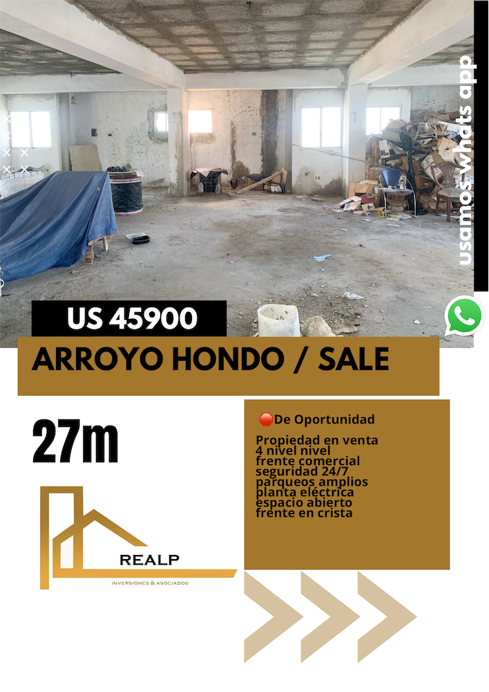 oficinas y locales comerciales - Local en venta en Arroyo hondo