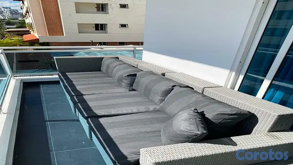 apartamentos - Alquiler de Apartamento Amueblado en Naco 6