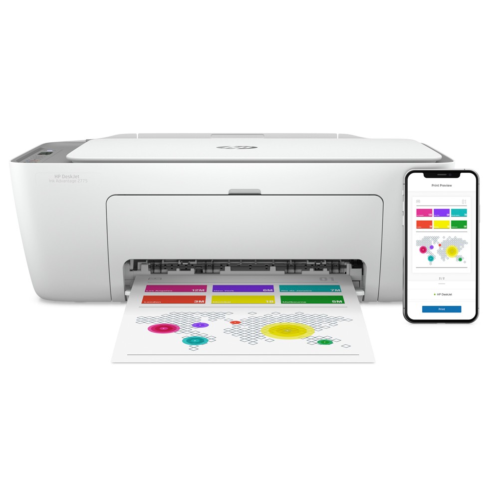impresoras y scanners - Impresora HP DESKJET IA 2775 Nueva