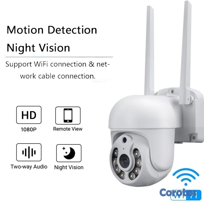 camaras y audio - CAMARA WIFI EXTERIOR PTZ JORTAN JT-8160QJ YOOSEE - 1