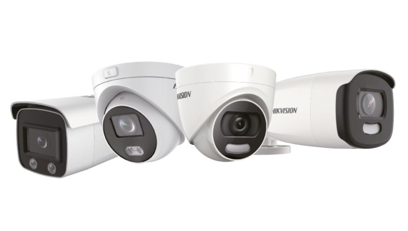 camaras y audio - Sistema De 8 Camara Con Visión Nocturna A Color & Sensores De Movimientos.