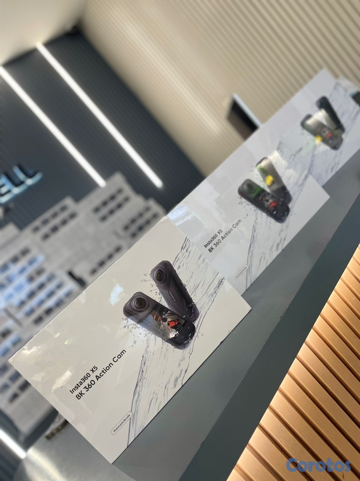 camaras y audio - cámara insta360 x5 8k motocicleta bundle kit  3