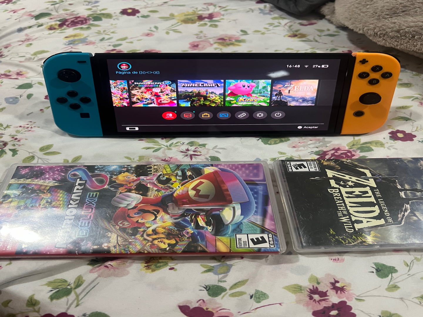 consolas y videojuegos - Nintendo Switch oled  0