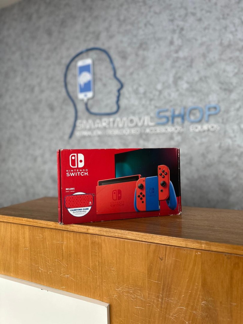 consolas y videojuegos - NINTENDO SWITCH V2 +CASE GRATIS SELLADO (SOMOS TIENDA) 0