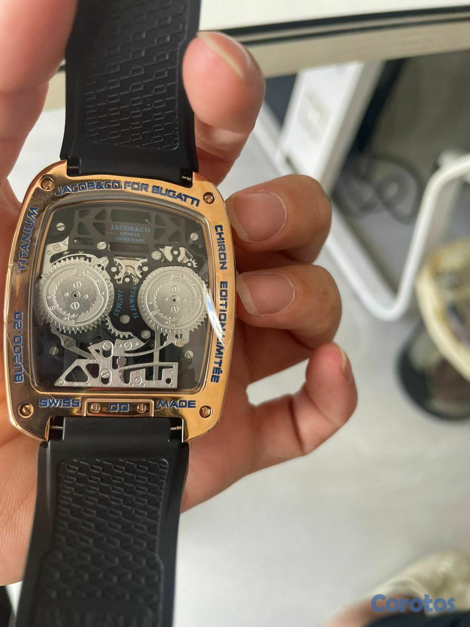 joyas, relojes y accesorios - Reloj automático Bugatti tourbillon  5