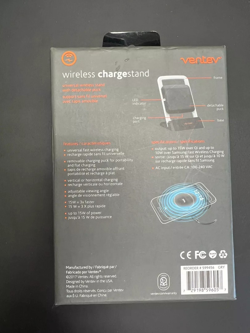 accesorios para electronica - CARGADOR INALAMBRICO CARGA RAPIDA MOPHIE  8