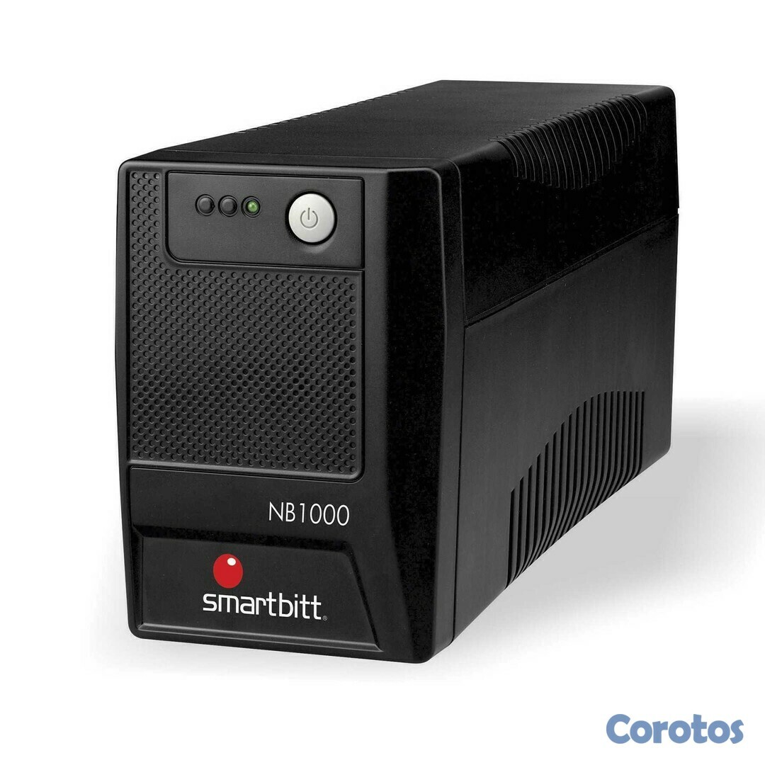 computadoras y laptops - UPS Smartbitt 1000VA ,con regulador integrado,trabaja con planta e inversor  2