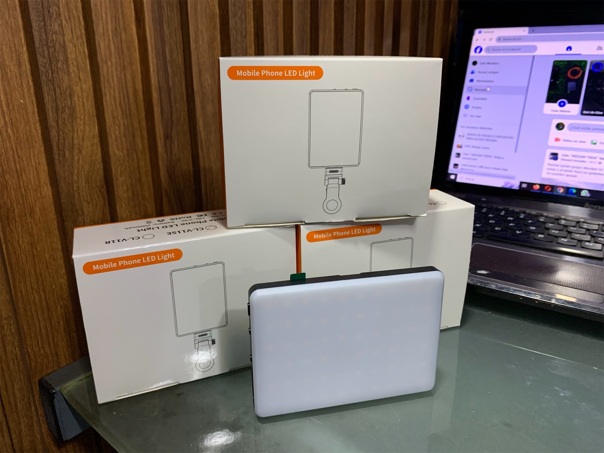 celulares y tabletas - luces LED para celulares  120LED recargable  6
