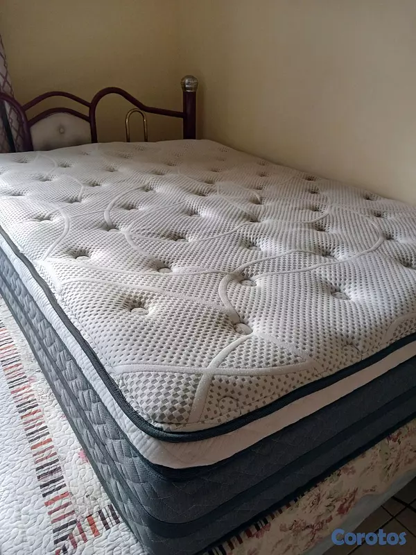 muebles y colchones - Espaldar y colchón ortopedico 3