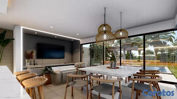 casas vacacionales y villas - VENTA DE VILLAS DUPLEX EN PUNTA CANA REPUBLICA DOMINICANA 5