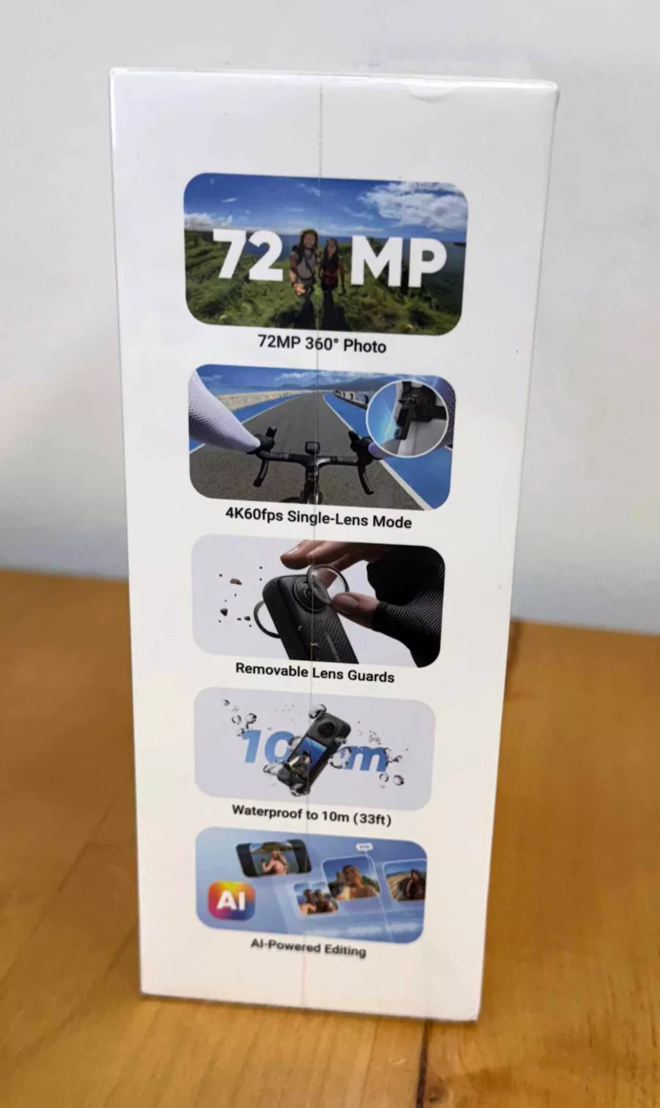 camaras y audio - Cámara Insta360 X4 Nuevas Selladas  2